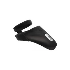 10X Silicone Cock Ring + Vibrating Taint Stimulator - Black