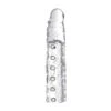 Size Matters 3 Inch Clear Penis Enhancer Sleeve Transparent -Sexspielzeug Geschäft 3 inch clear penis enhancer sleeve transparent