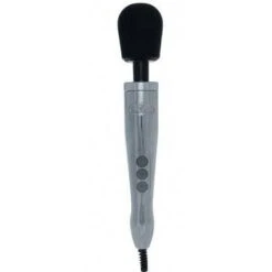DOXY Extra Powerful Die Cast Massage Wand Vibrator Silber. 1 Stück