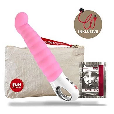 Fun Factory PATCHY PAUL G5 Rosa Silikon DER Vibrator Für Sie Groß (Set Inkl. To 3 Fun Factory PATCHY PAUL G5 Rosa Silikon DER Vibrator Für Sie Groß (Set Inkl. To