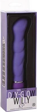 NMC Day-Glow Willy Vibe - Vibrator/Massagegerät Mit 10 Funktionen Und LED-Licht. Mit