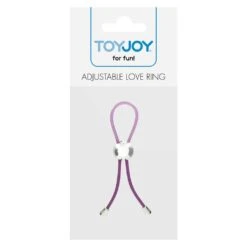 ToyJoy Adjustable Love Ring Purple -Sexspielzeug Geschäft adjustable love ring purple3
