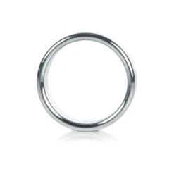 CalExotics Alloy Metallic Ring - Large Silver -Sexspielzeug Geschäft alloy metallic ring large silver3