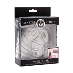 Master Series Annex Clear Super Stretchy Erection Enhancer Transparent -Sexspielzeug Geschäft annex clear super stretchy erection enhancer transparent3