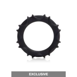 CalExotics Atlas Silicone Ring Black -Sexspielzeug Geschäft atlas silicone ring black4