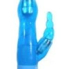 Evolved True Love Vibrator Sweetcheeks. Blau Transparent. 1 Stück -Sexspielzeug Geschäft bb0fa
