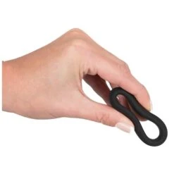 Black Velvets Cock Ring 3,8 Cm -Sexspielzeug Geschäft black velvets cock ring 38 cm4