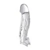 XR Brands Clear Extender Sleeve - 2 Inch -Sexspielzeug Geschäft clear extender sleeve 2 inch