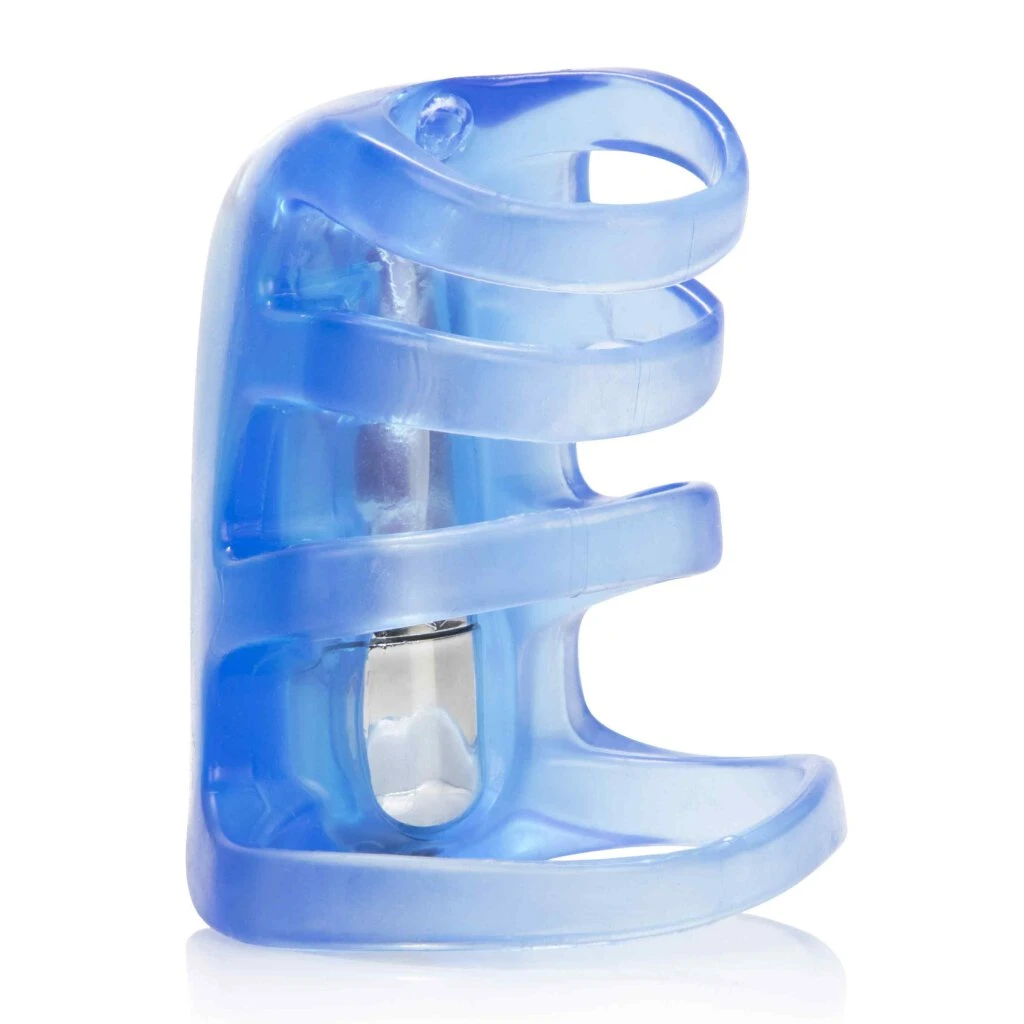 CalExotics Couples Pleasure Cage Blue 3 CalExotics Couples Pleasure Cage Blue