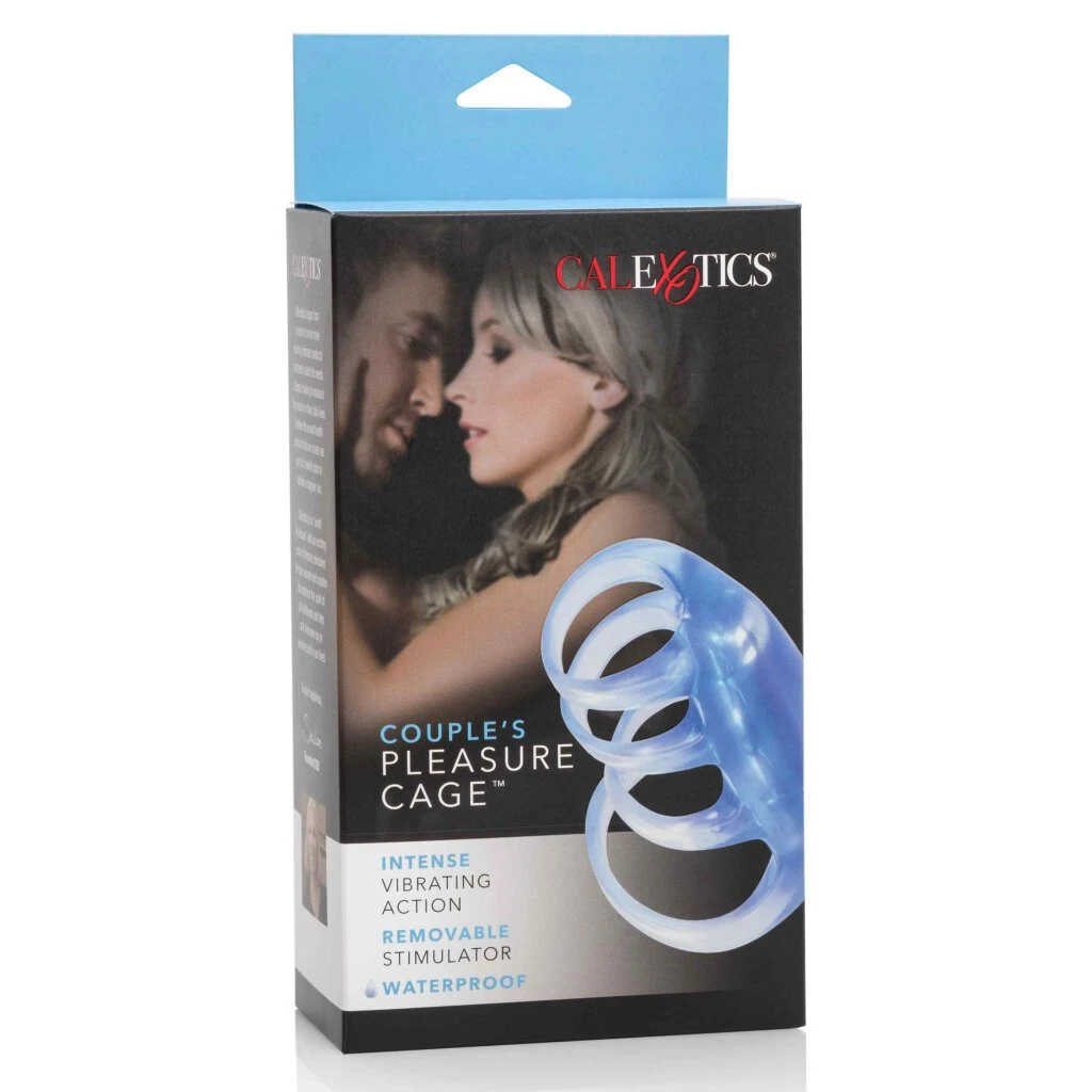CalExotics Couples Pleasure Cage Blue 4 CalExotics Couples Pleasure Cage Blue – Bild 2
