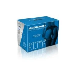 CyberSkin Elite Jackhammer Multi-Sensation Pussy &amp; Ass Dark -Sexspielzeug Geschäft cyberskin elite jackhammer multi sensation pussy ass dark6