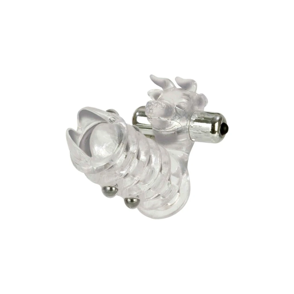 CalExotics El Toro Enhancer With Beads Transparent 3 CalExotics El Toro Enhancer With Beads Transparent