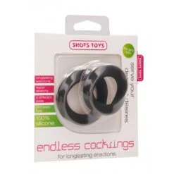 Endless Cockring - Large &amp; Medium -Sexspielzeug Geschäft endless cockring large medium2