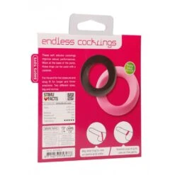Endless Cockring - Large &amp; Medium -Sexspielzeug Geschäft endless cockring large medium3