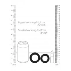 Endless Cockring - Large &amp; Medium -Sexspielzeug Geschäft endless cockring large medium4