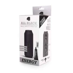All Black Energy Masturbator -Sexspielzeug Geschäft energy masturbator5