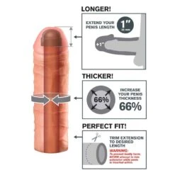 Fantasy X-TENSIONS Mega 1&quot; Extension -Sexspielzeug Geschäft fantasy x tensions mega 1 extension4