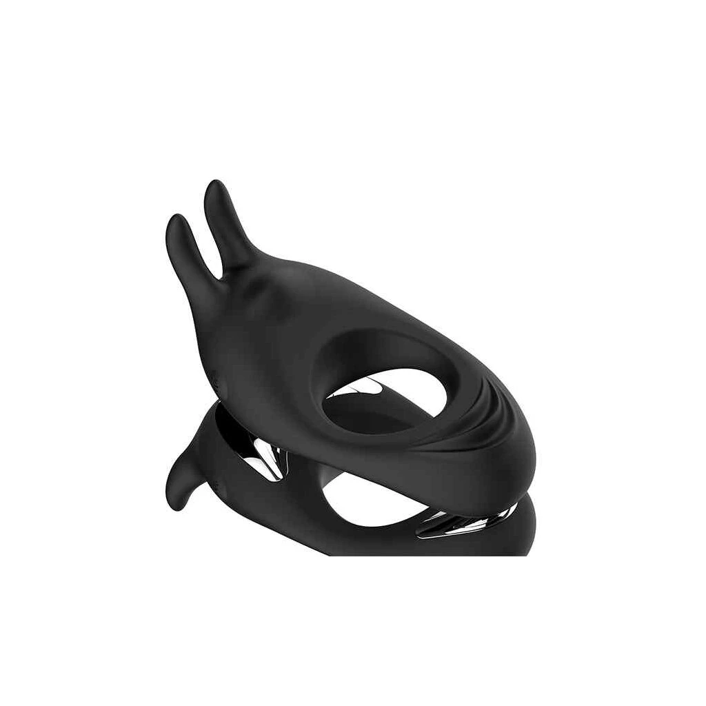 FeelzToys Zeus Dual Vibe Cock Ring Black 6 FeelzToys Zeus Dual Vibe Cock Ring Black – Bild 4