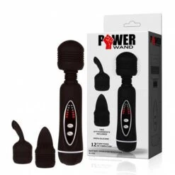 Black Power Wand Mit Zwei Aufsätzen