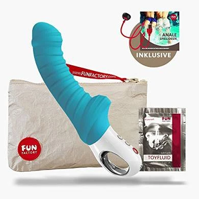 Fun Factory TIGER G5 Blau Silikon XL DER Vibrator Für Sie Groß 22.5 Cm (Set Ink 3 Fun Factory TIGER G5 Blau Silikon XL DER Vibrator Für Sie Groß 22.5 Cm (Set Ink