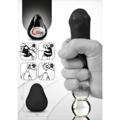 G-Egg Masturbator Black -Sexspielzeug Geschäft g egg masturbator black4