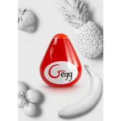 G-Egg Masturbator Red -Sexspielzeug Geschäft g egg masturbator red7