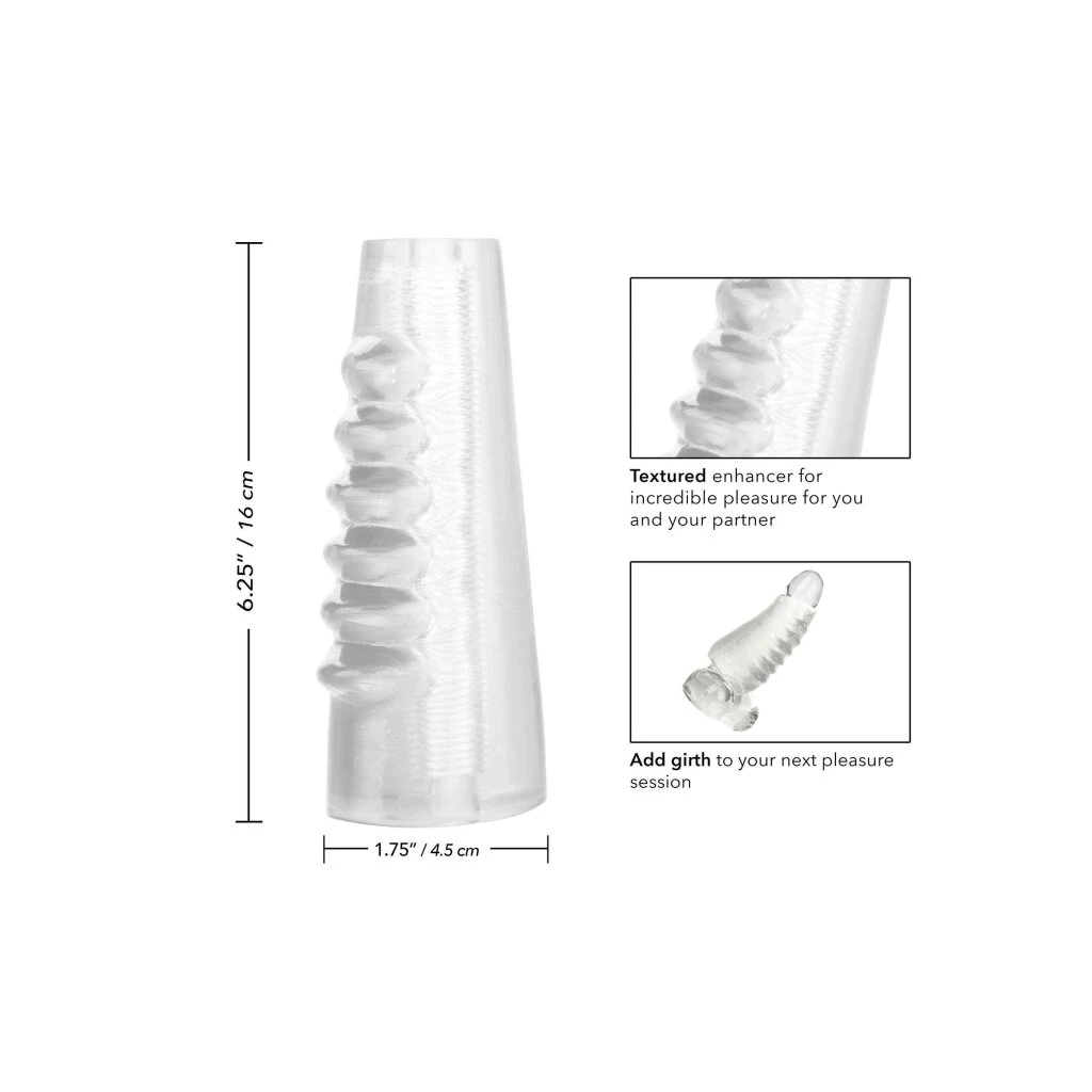 CalExotics Hot Rod Xtreme Enhancer Transparent 7 CalExotics Hot Rod Xtreme Enhancer Transparent – Bild 5