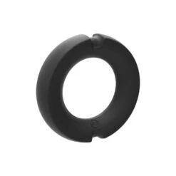 HYBRID Silicone Covered Metal Cock Ring - 45mm