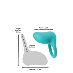 NS Novelties Inya Regal Teal -Sexspielzeug Geschäft inya regal teal3