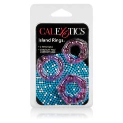 CalExotics Island Rings Pink -Sexspielzeug Geschäft island rings pink2