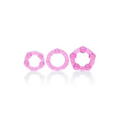 CalExotics Island Rings Pink -Sexspielzeug Geschäft island rings pink3