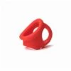 Liquid Silicone Cock Chute Red -Sexspielzeug Geschäft liquid silicone cock chute red