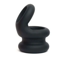 Liquid Silicone Switch Hitter Black -Sexspielzeug Geschäft liquid silicone switch hitter black3