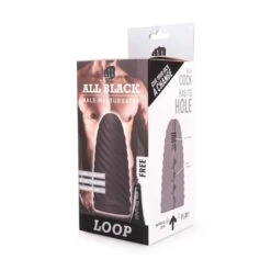 All Black Loop Masturbator -Sexspielzeug Geschäft loop masturbator5