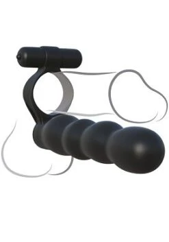 14 X 2,8 Cm Fantasy C-Ringz - Partner Double Penetratrator Black