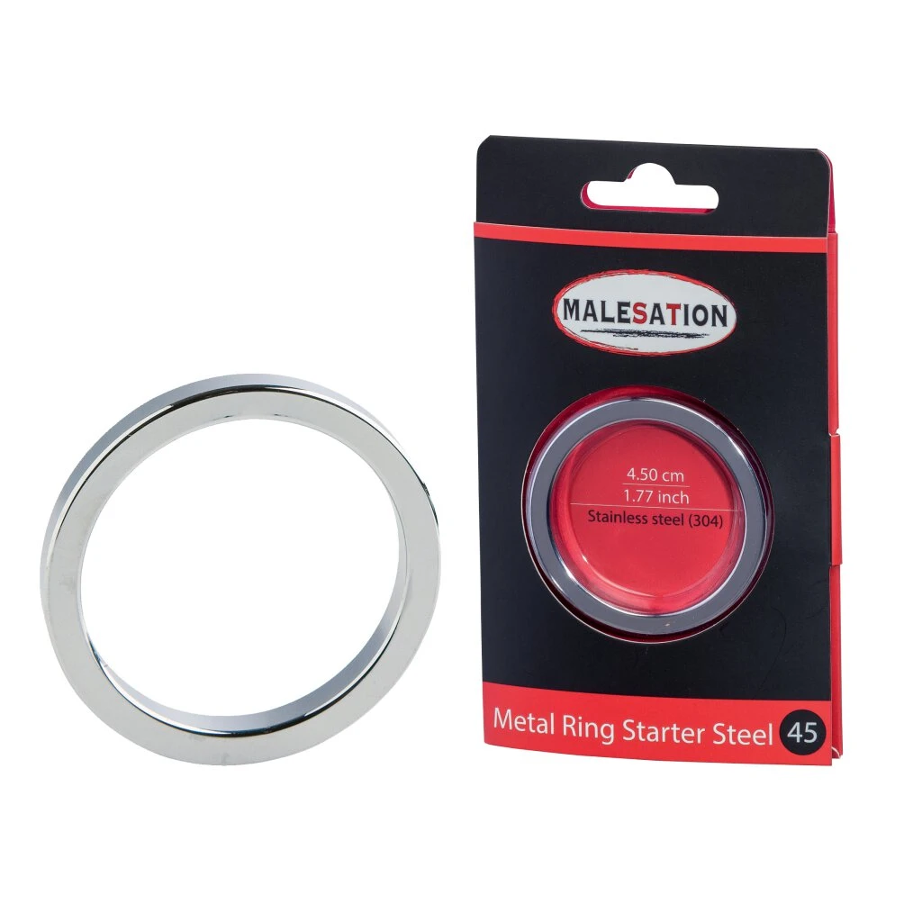 MALESATION Metal Ring Starter Steel 45 3 MALESATION Metal Ring Starter Steel 45