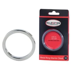 MALESATION Metal Ring Starter Steel 50
