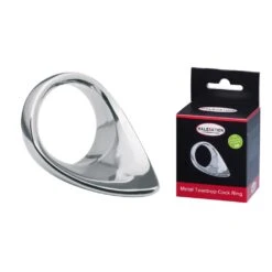 MALESATION Metal Teardrop Cock Ring