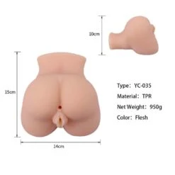 Masturbator Double Hole 1 (S) -Sexspielzeug Geschäft masturbator double hole 1 s7