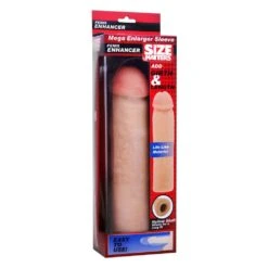 Size Matters Mega Enlarger Sleeve Penis Enhancer -Sexspielzeug Geschäft mega enlarger sleeve penis enhancer2