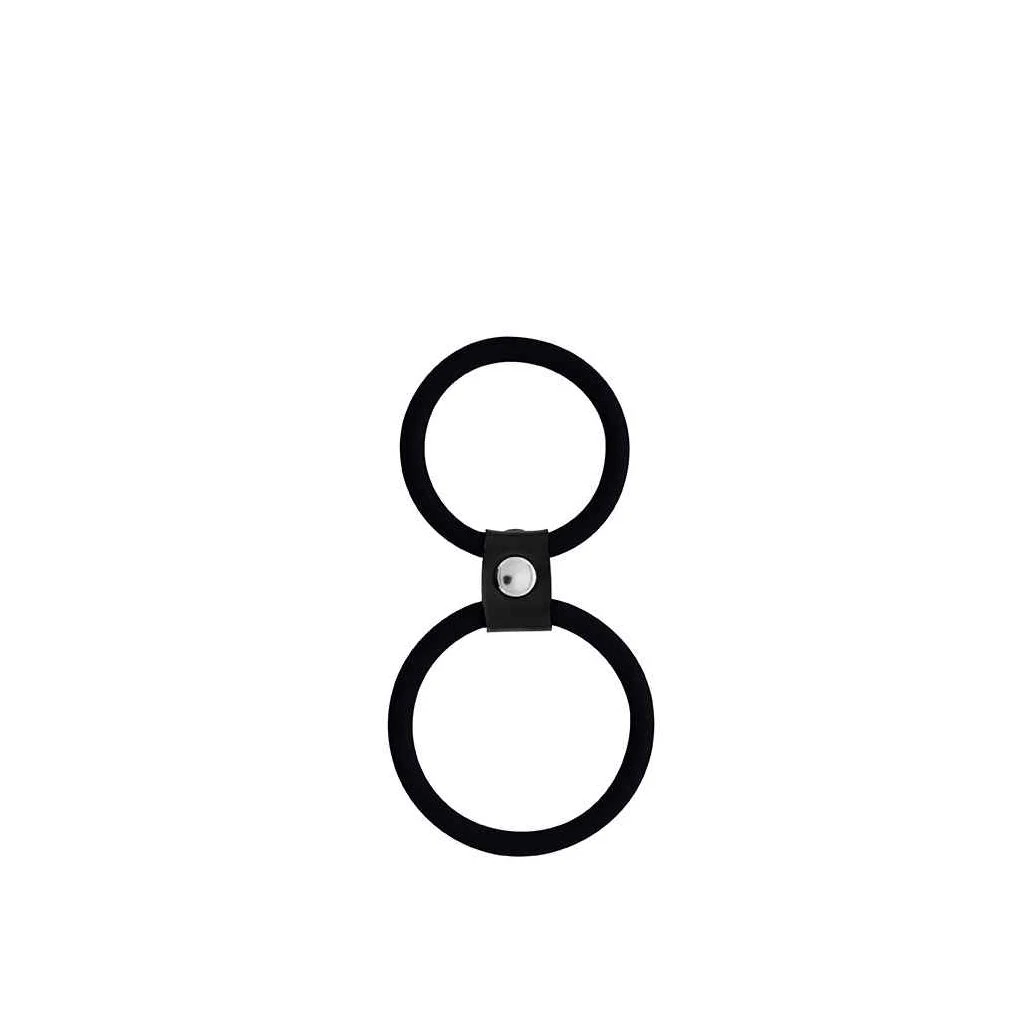Dream Toys Menzstuff Dual Rings In Schwarz 3 Dream Toys Menzstuff Dual Rings In Schwarz