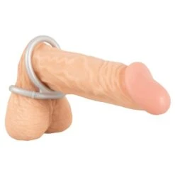 You2Toys Metallic Silicone Double Ring -Sexspielzeug Geschäft metallic silicone double ring5