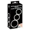 You2Toys Metallic Silicone Triple Ring -Sexspielzeug Geschäft metallic silicone triple ring