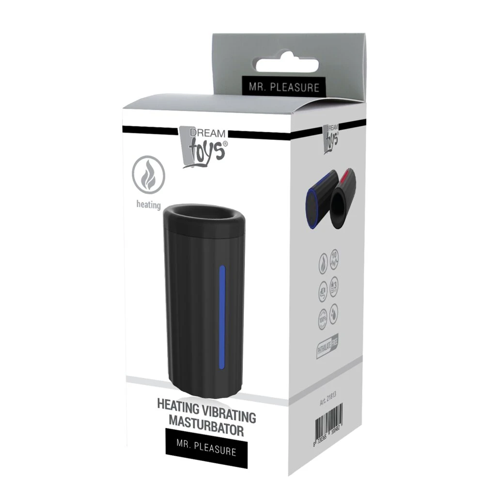 Dream Toys Mr Pleasure Heating Vibrating Stroker 3 Dream Toys Mr Pleasure Heating Vibrating Stroker