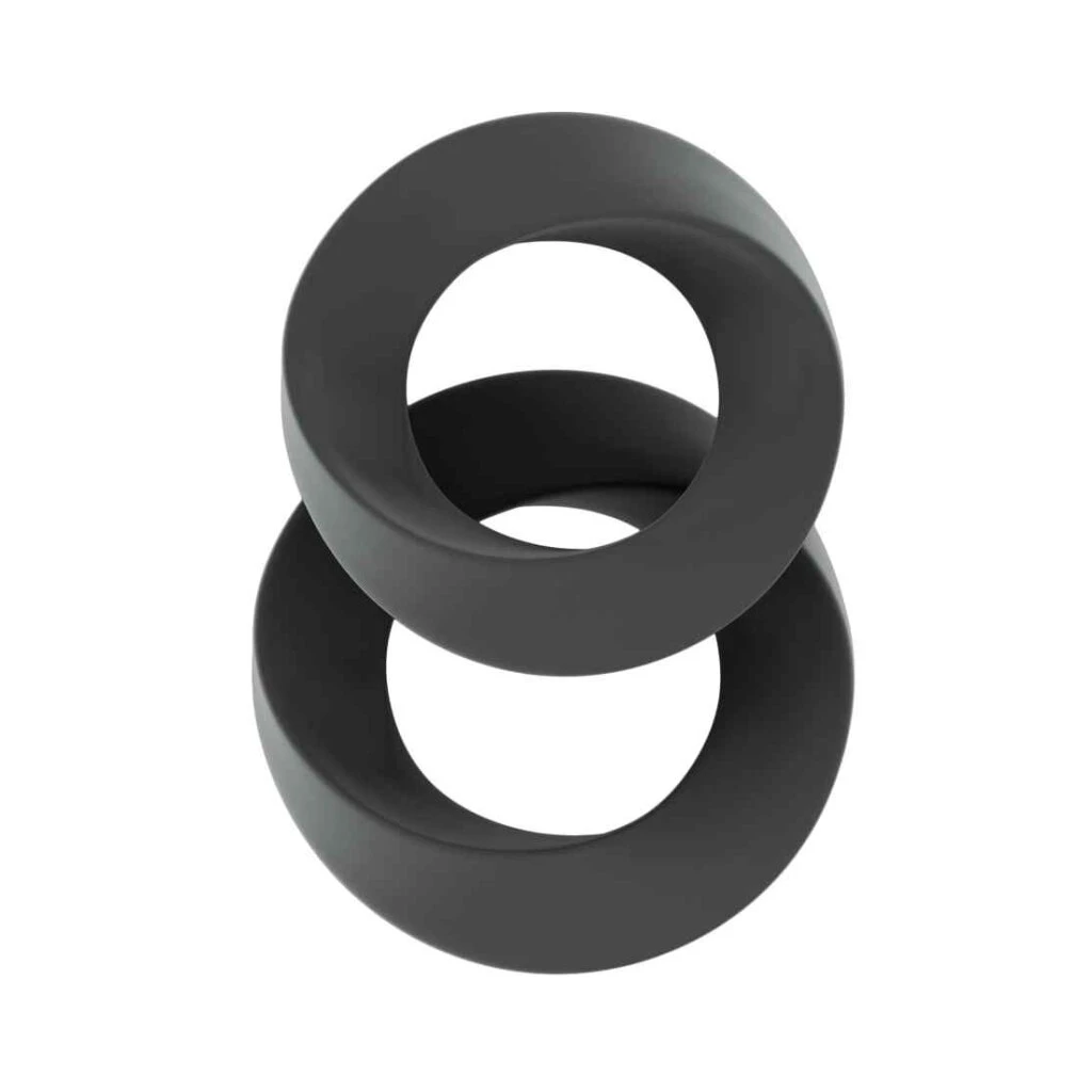 No.24 - Cockring Set - Grey 3 No.24 - Cockring Set - Grey