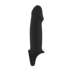 No.33 - Stretchy Penis Extension - Black -Sexspielzeug Geschäft no33 stretchy penis extension black2