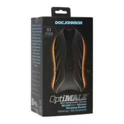 OptiMALE - Silicone Warming Stroker - Vibrating -Sexspielzeug Geschäft optimale silicone warming stroker vibrating2