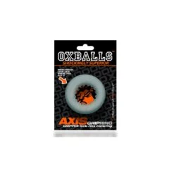 Oxballs Axis Rib Griphold Cockring Clear Ice -Sexspielzeug Geschäft oxballs axis rib griphold cockring clear ice3