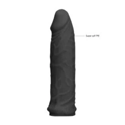 Penis Sleeve 6&quot; Black -Sexspielzeug Geschäft penis sleeve 6 black2