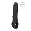 Penis Sleeve 8&quot; Black -Sexspielzeug Geschäft penis sleeve 8 black
